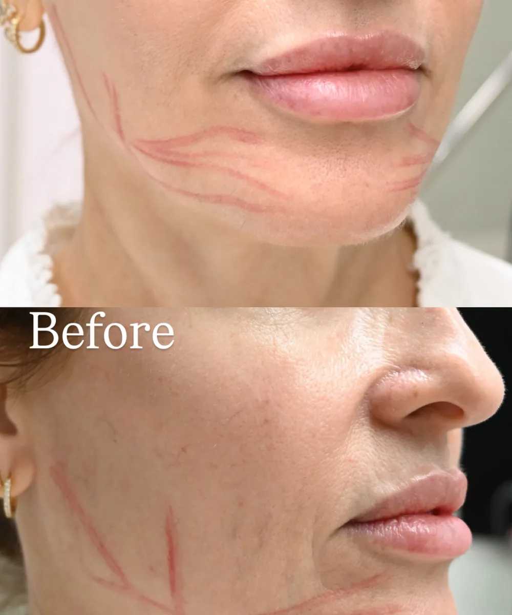 Facial profile balancing result